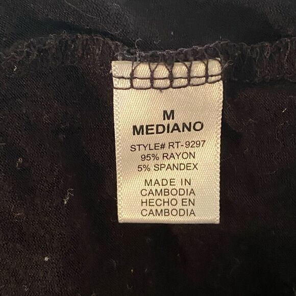 Zenana Outfitters, medium black & grey top - Picture 7 of 7